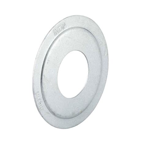 1/2 to 3/4 electrical box adapter|electrical box knockout reducing washers.